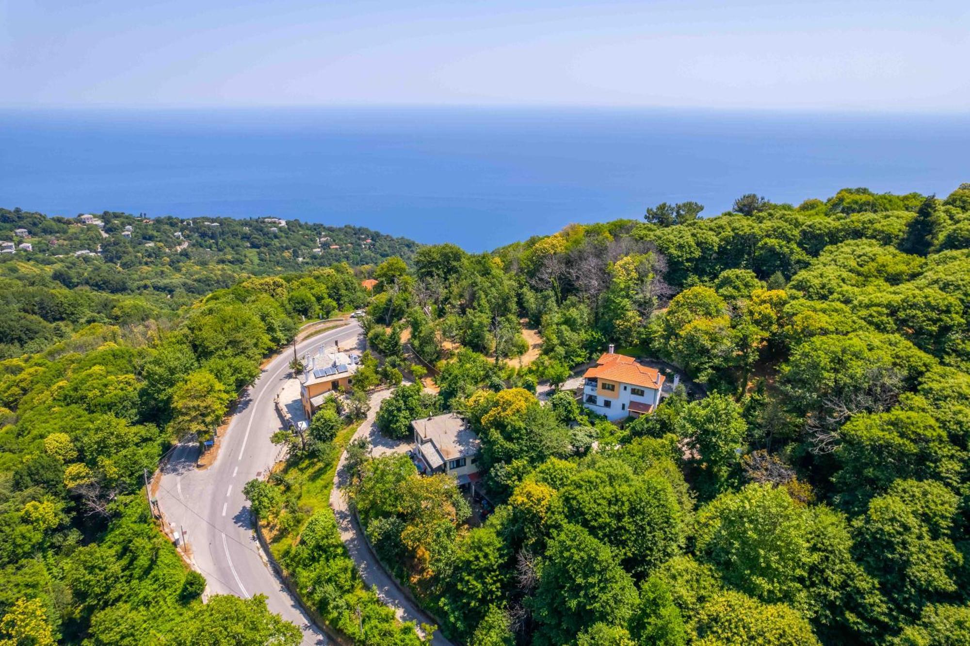 Guesthouse Papachristou Tsagarada Bagian luar foto