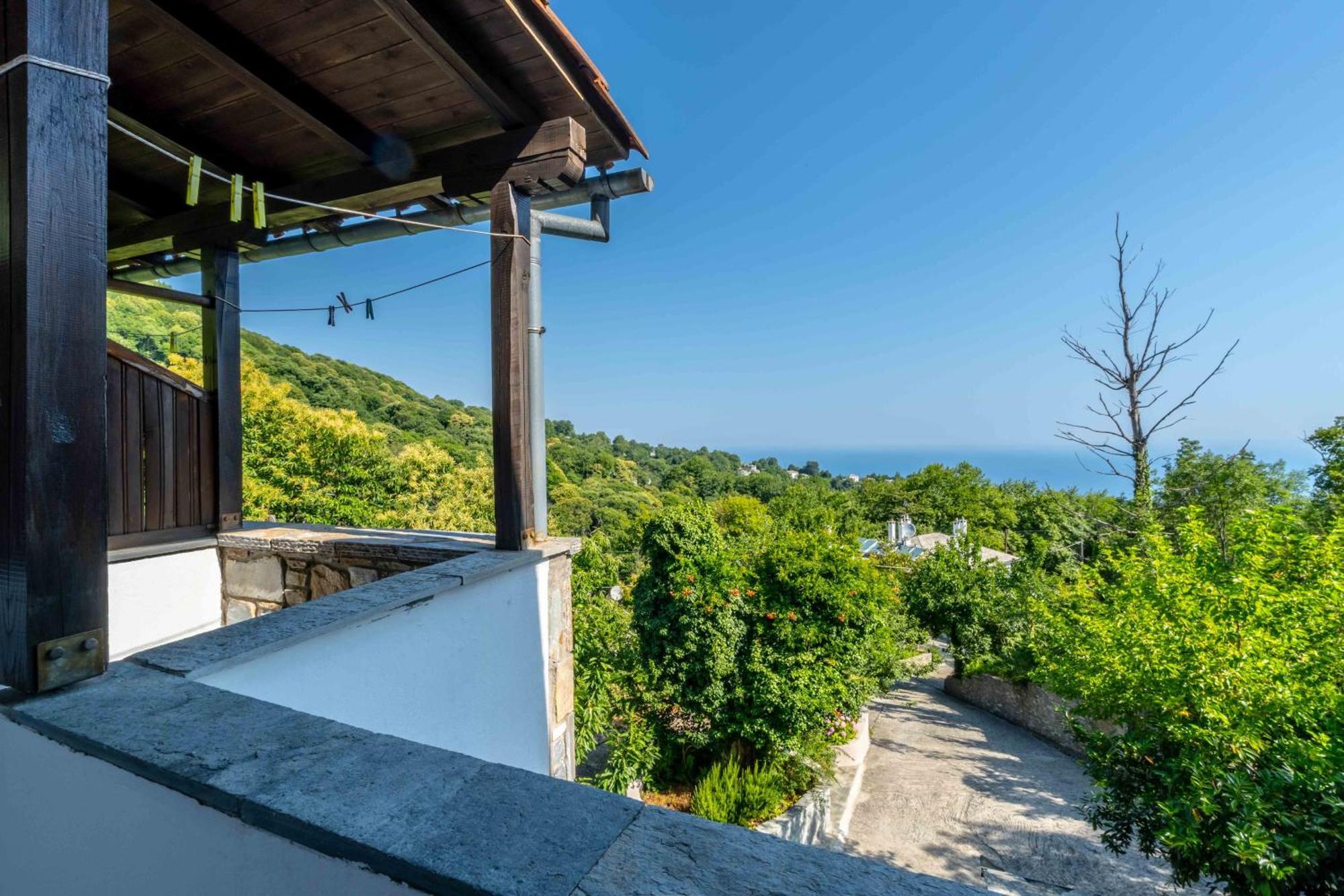 Guesthouse Papachristou Tsagarada Bagian luar foto