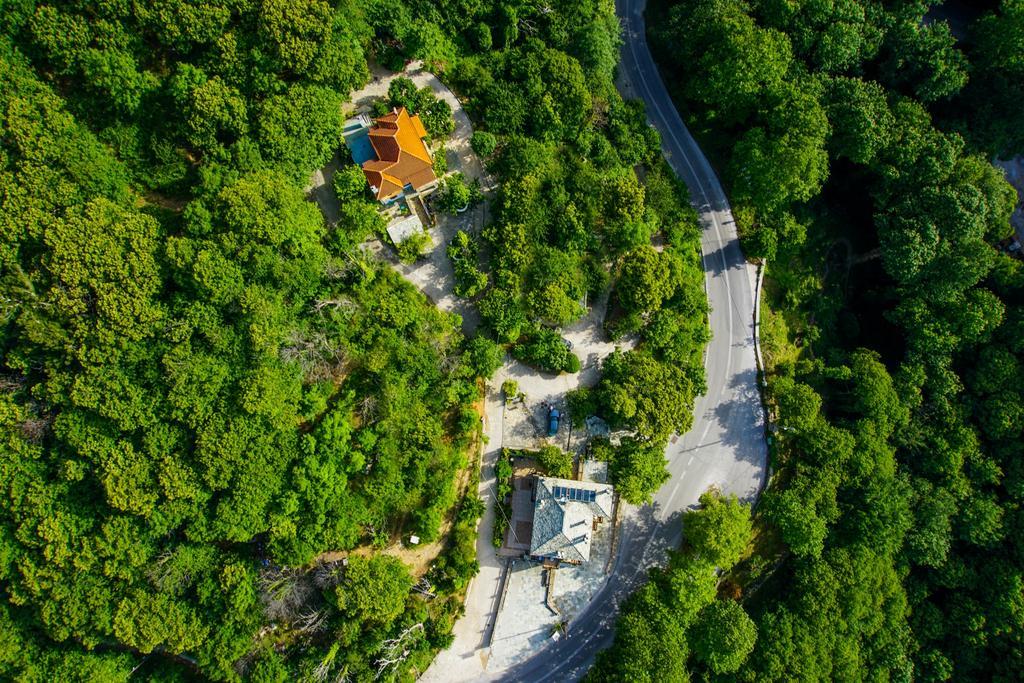 Guesthouse Papachristou Tsagarada Bagian luar foto